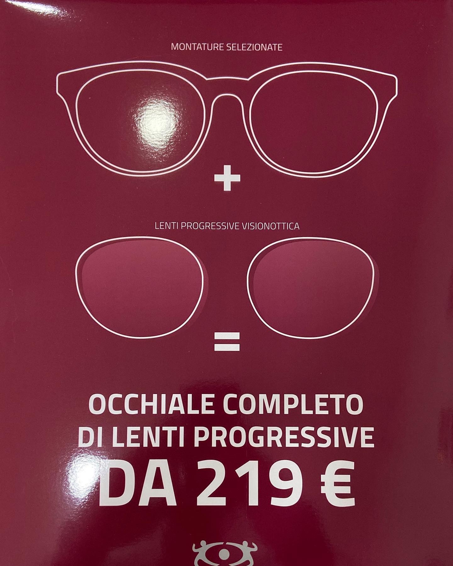 Occhiale completo di lenti progressive